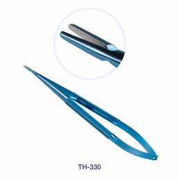 ТН-330 Иглодержатель микрохирургический прямой,180 мм, Микрохирургические Технологии