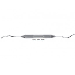 40-07 Распатор для синус-лифтинга H02, ручка DELUXE, ø 10 mm
