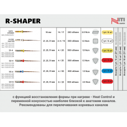 Р-Шейпер файл 21мм S4 .06 №25 (6 шт/уп) Geosoft Endoline (R-SHAPER) 