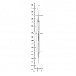 26-36A Кюрета Gracey, форма 1/2, ручка CLASSIC, ø 10 мм