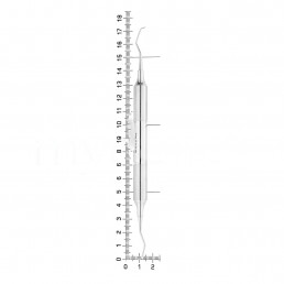 26-39B Кюрета Gracey форма 7/8, ручка DELUXE, ø 10 мм