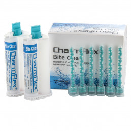 ЧамФлекс БайтКлеа (2*50 мл + 6 смесит) Материал для регистрации прикуса, DentKist (CharmFlex Bite Clear)
