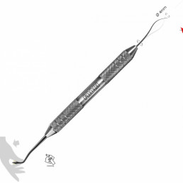 1504-03F Инструмент для моделирования фиссур,Толстая Ручка Ø 10mm Fabri