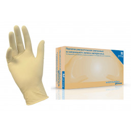 Перчатки латекс 100шт, Safe&Care DL202, M(7-8)