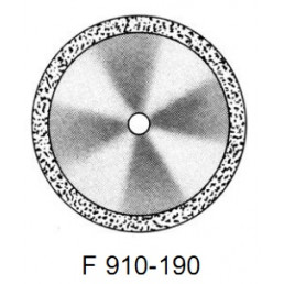DISC F 910/190 (200) (0,30 mm) двухст.край