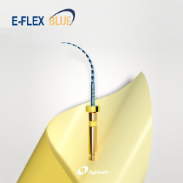 Е-Флекс Блю файл 21мм .04 ассорти №15-40 (6 шт/уп) Eighteeth (E-Flex Blue)
