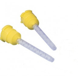 Смесители насадки для слепочных масс (желтые) (1:1) 50шт/уп DentalCombo