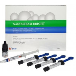 Наноцерам Брайт Набор (4шпр 4г:A2, A3, A3.5, B2 +3мл+3мл ) - наногибридный композит, DMP (Nanoceram Bright)