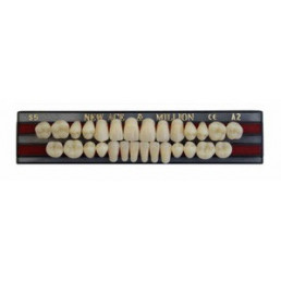 Глория (A2-O3-M3) (28 шт.) - двухслойные акриловые зубы. Yamahachi (New Ace Naperce)