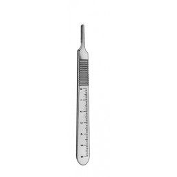 Ручка для скальпеля с линейкой, 12,5 см, NOPA