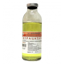 Фурацилин, раствор для местного применения 0,02 % (200 мл бут) (28 шт) Дальхимфарм