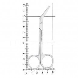 19-13A Ножницы хирургические угловые, для снятия швов, Nahtschere, 115 мм