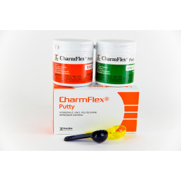 ЧамФлекс Патти (2*280мл) Оттискная масса, базовый слой, DentKist (CharmFlex Putty)