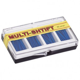 Мульти Штифт Синие (1,6мм х23мм) (80шт) -беззольные штифты Рудент