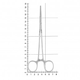 AA 158/18 Щипцы для артерии прямые с зубцом Halsted, 18,5 см, NOPA
