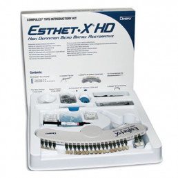 Esthet X HD, НАБОР стартовый (капсулы 60шт)  - улучшенный микроматричный композит, Dentsply  (Эстет Икс)