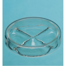 Чашка петри стекло (4 деления 90х20мм) 