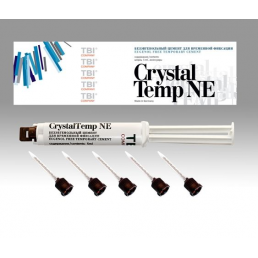 КристалТемп NE Минимикс (1шпр*5мл) Безэвгенольный цемент для временной фиксации, TBI Company (CrystalTemp NE)