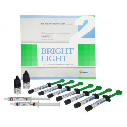 Брайт Лайт Набор (7шпр 4.5г:A1; A2; A3; A3.5; B2; C2; OA2 +2*3мл+2*3мл ) - микрогибридный композит, DMP (Bright Light)