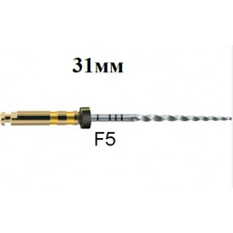 ПроТейпер Universal машинный 31 мм F5 (6 шт/уп) Желтый/Черный, Dentsply