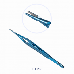 ТН-510 Иглодержатель микрохирургический прямой,180 мм, трехшарнирный, Микрохирургические Технологии