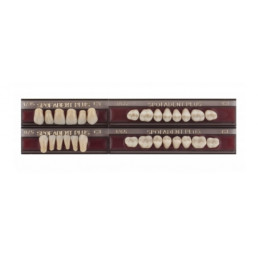 Спофадент Плюс (C3) 1/35-0/5-1/65 (28шт) - Трехслойные акриловые зубы SPOFA