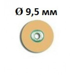 РаундФлекс М (50шт) 9,5мм,   КОРИЧНЕВЫЙ(средний), втулка металл, основание жёсткое, Кагаяки (Kagayaki RoundFlex M) (аналог Соф Лекс 3М)
