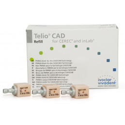Блоки Телио Telio CAD for CEREC and inLab LT размер B40L/3, цвет A3 - для CAD/CAM IVOCLAR