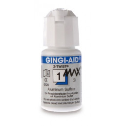 Джинджи Аид №1 (274см) Синяя (сульфат алюминия) ретракционная нить с пропиткой (1шт) Gingi-Aid