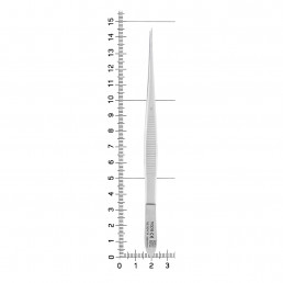 AB 564/14 Пинцет для удаления мелких осколков прямой, 14,5 см, NOPA