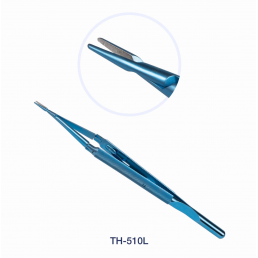 ТН-510L Иглодержатель микрохирургический прямой,180 мм, трехшарнирный, Микрохирургические Технологии