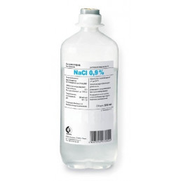 Физраствор - Натрия хлорид  р-р 0,9% (контейнер п/э 500 мл) Гематек