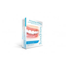 АмейзингВайт SuperStrips (28 шт) Полоски для отбеливания чувствительных зубов, Amazing White