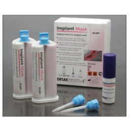 Имплант маск (2х50мл) силикон для десневых масок DETAX (Implant Mask )