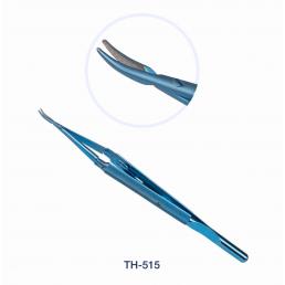 ТН-515 Иглодержатель микрохирургический изогнутый,180 мм, трехшарнирный, Микрохирургические Технологии