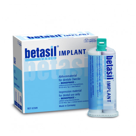 Бетасил Варио Имплант (2х50мл)  А-силикон MUELLER-OMICRON (Betaseal Vario Implant)