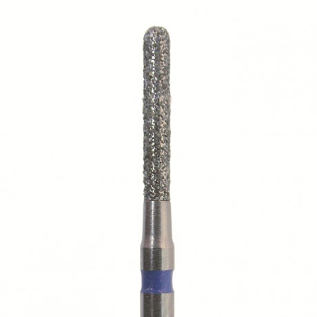 Бор алмазный 881 010 FG (5 шт) Форма: цилиндр с закругленным концом, синий. JOTA