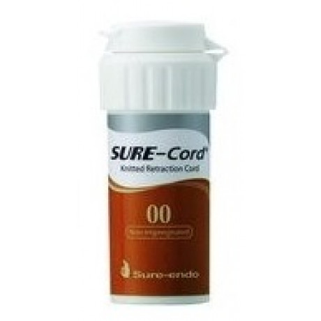 Sure-Cord №00 (254см)  ретракционная нить без пропитки (1шт) SURE-ENDO (СуреКорд)