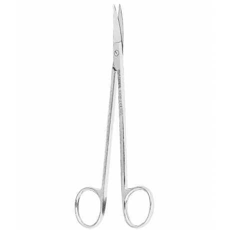 Ножницы для десны №2 изогнутые 160 мм (1шт) Asa Dental