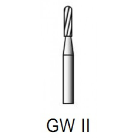 Бор для разрезания коронок FG GW II GOLD (1 БОР) SSwhite 