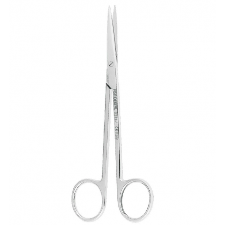 Ножницы для десны №1 прямые 145 мм, одно зазубренное лезвие (1шт) Asa Dental